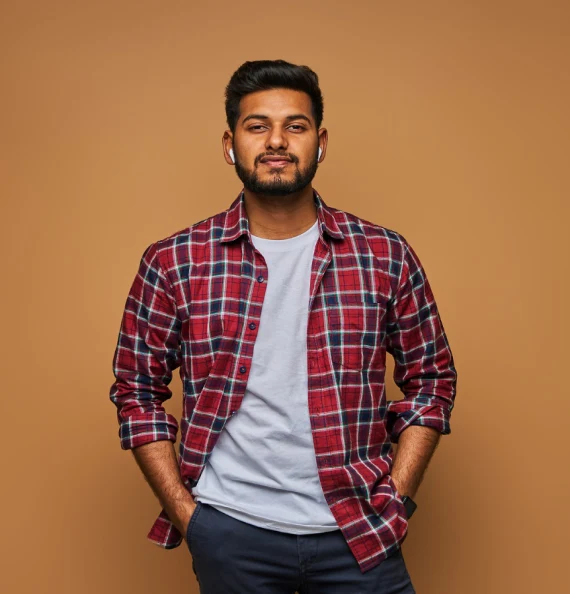 "Indian men's casual wear"