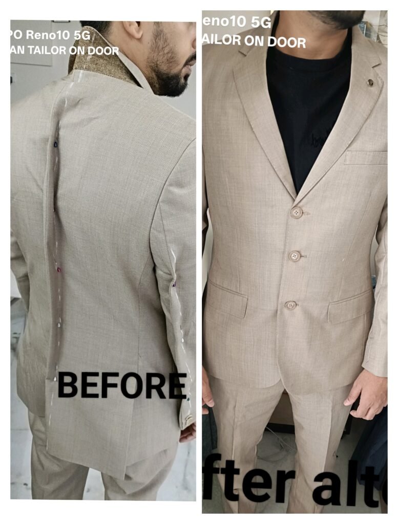 blazers alterations mesure and minure